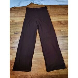 Free People Brown Size 7 Wide Leg Flowy Pants